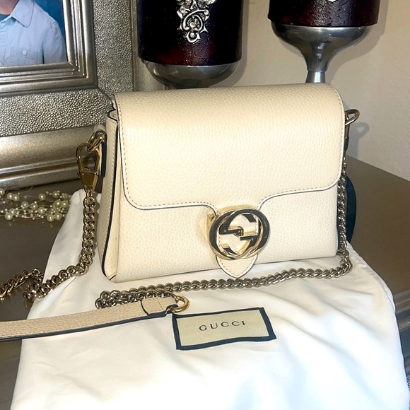 Gucci Dollar Calfskin Chain Bag